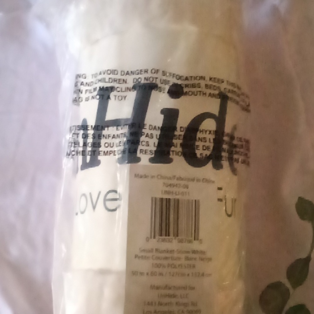 Unhide blanket
